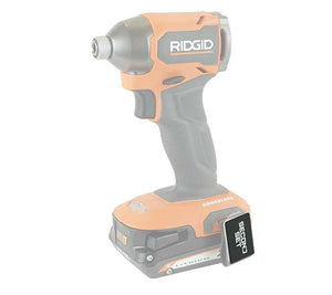 Second Set rare earth magnet mounted on a Ridgid impact driver using 3M adhesive, holding screws and bits for hassle-free access.